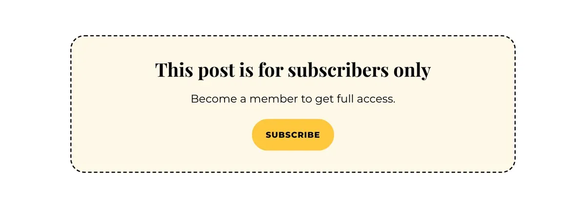 What readers without access see.