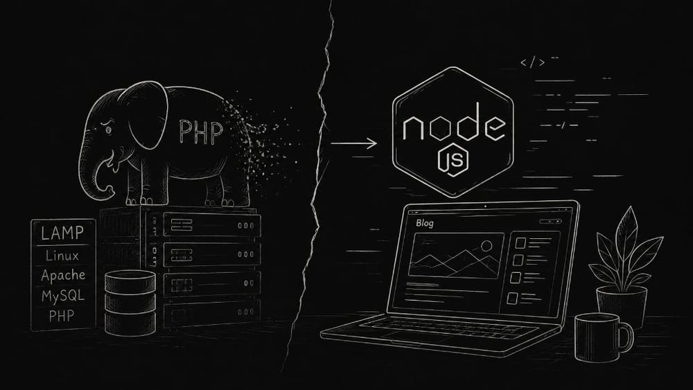 Why Ghost Chose Node.js Over PHP in 2013
